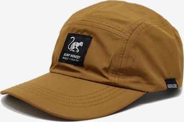 Surf Monkey Sportcap in Braun: Vorderseite