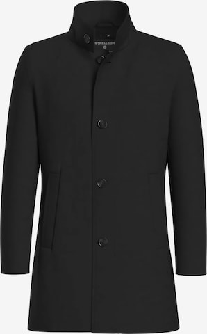 STRELLSON Mantel 'Fynn Flex' in Schwarz: Vorderseite