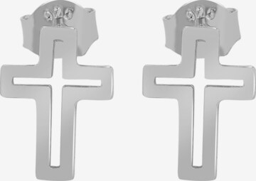 Akzent Earrings '"Emely" aus 925 Sterlingsilber, rhodiniert, langlebig' in Silver: front