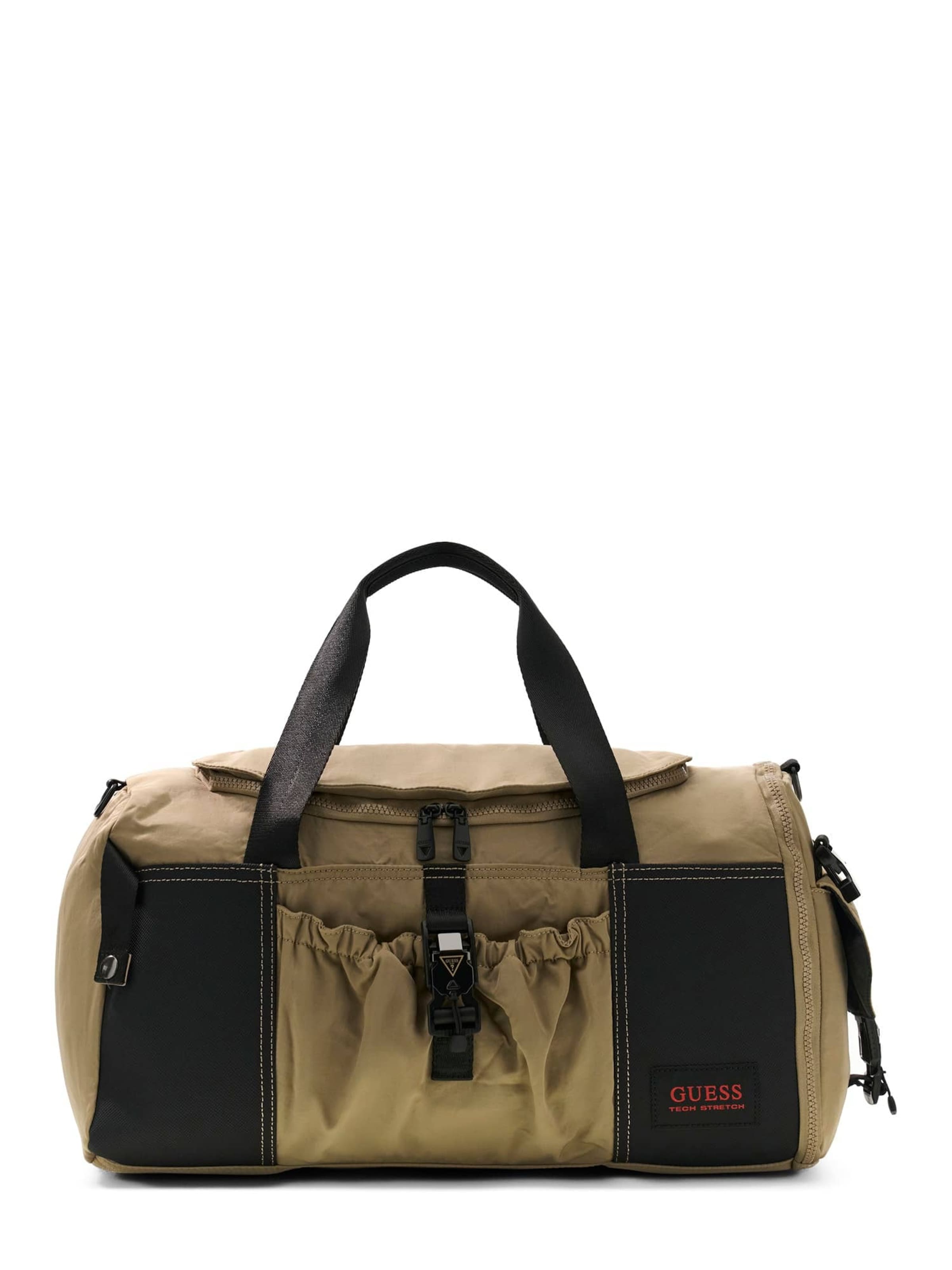 GUESS Travel Bag 'Dubai' in Beige: front