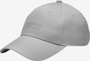 Casquette Dropsize en gris : devant