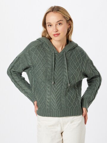 ABOUT YOU Sweater 'Lilou' in Green: front