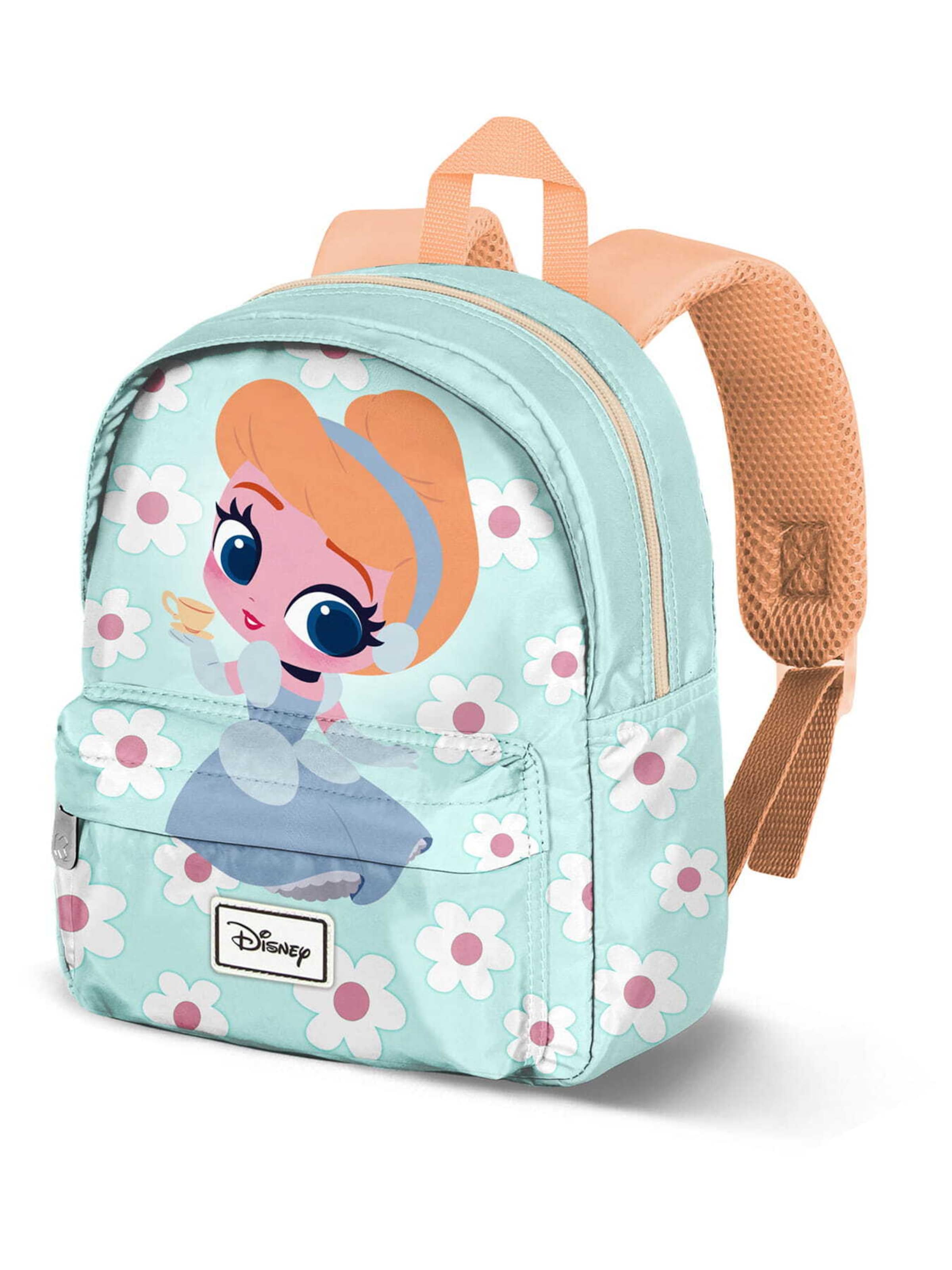 DISNEY Backpack 'Cinderella' in Green: front