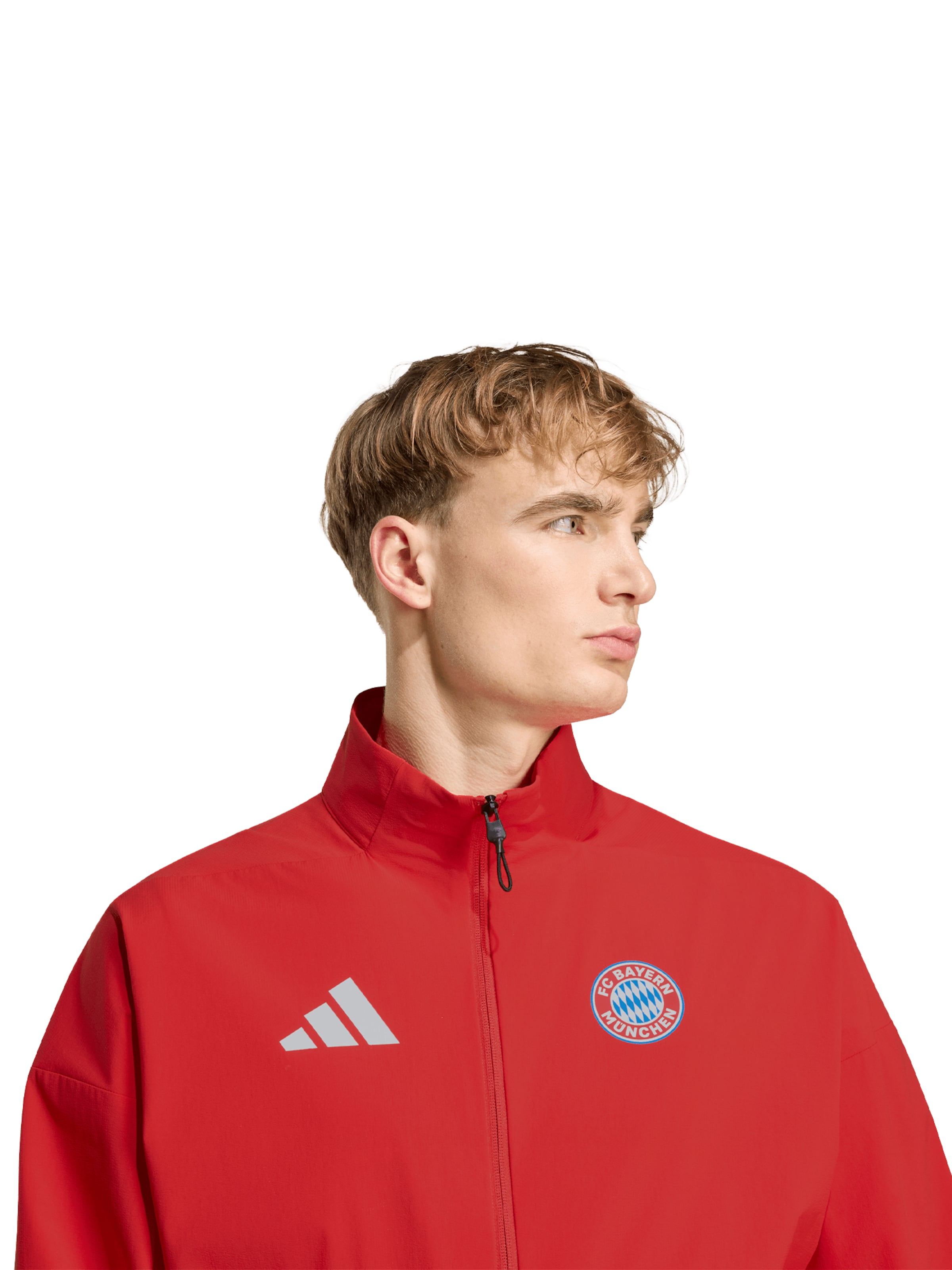ADIDAS PERFORMANCE Athletic Jacket in Red