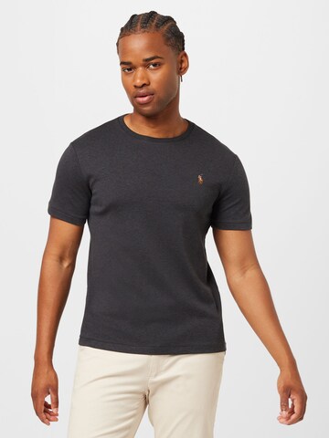 Polo Ralph Lauren Regular Fit T-Shirt in Schwarz: predná strana