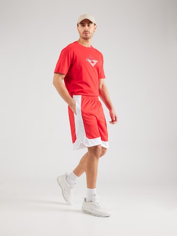 Champion Authentic Athletic Apparel Свободный крой Штаны в Красный