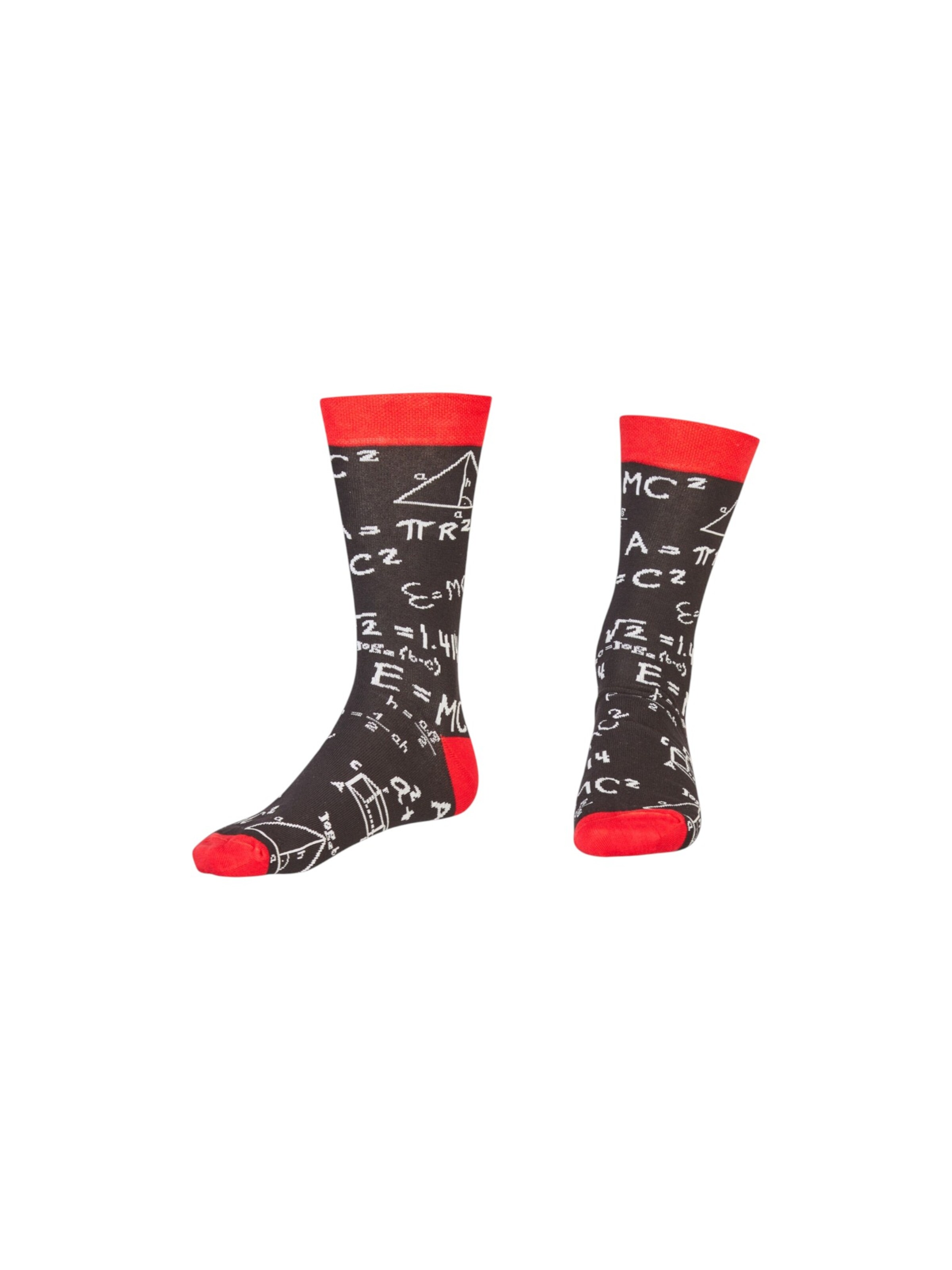 AbgeStrumpft Socks 'Mathematiker' in Black: front