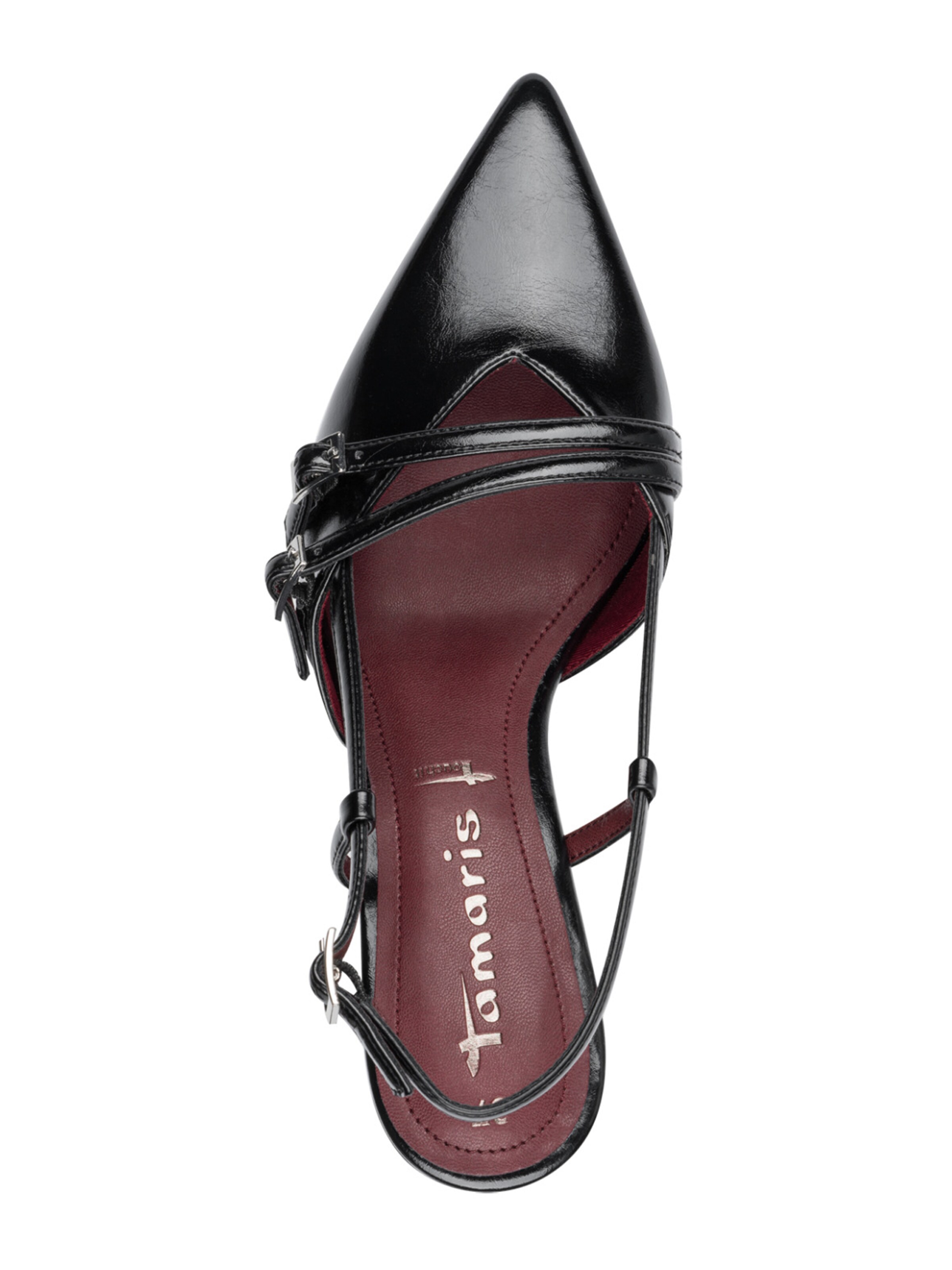 Tamaris Slingback Pumps in Black