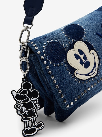 Borsa a spalla 'Mickey Mouse' di Desigual in blu