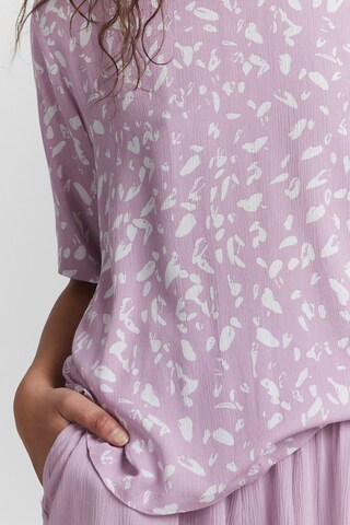 ICHI Blouse 'IHMARRAKECH' in Lila