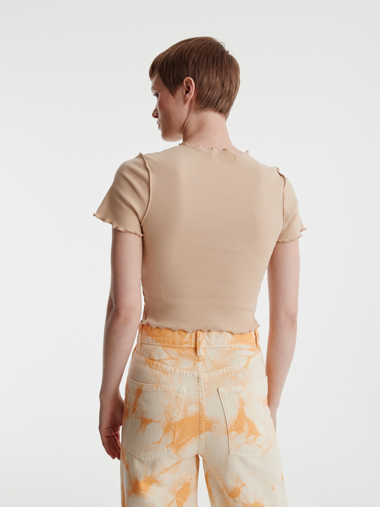 EDITED Produkte T-Shirt 'Joana' creme