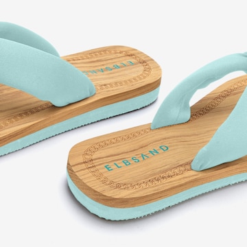 Elbsand T-Bar Sandals in Blue