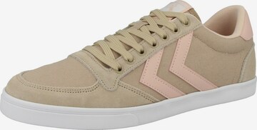 Hummel Sneaker 'Slimmer Stadil' in Beige: predná strana