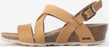 Bayton Sandaler 'Berga' i brun: forside