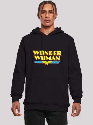 F4NT4STIC Sweatshirt 'DC Comics Wonder Woman' in Black: front
