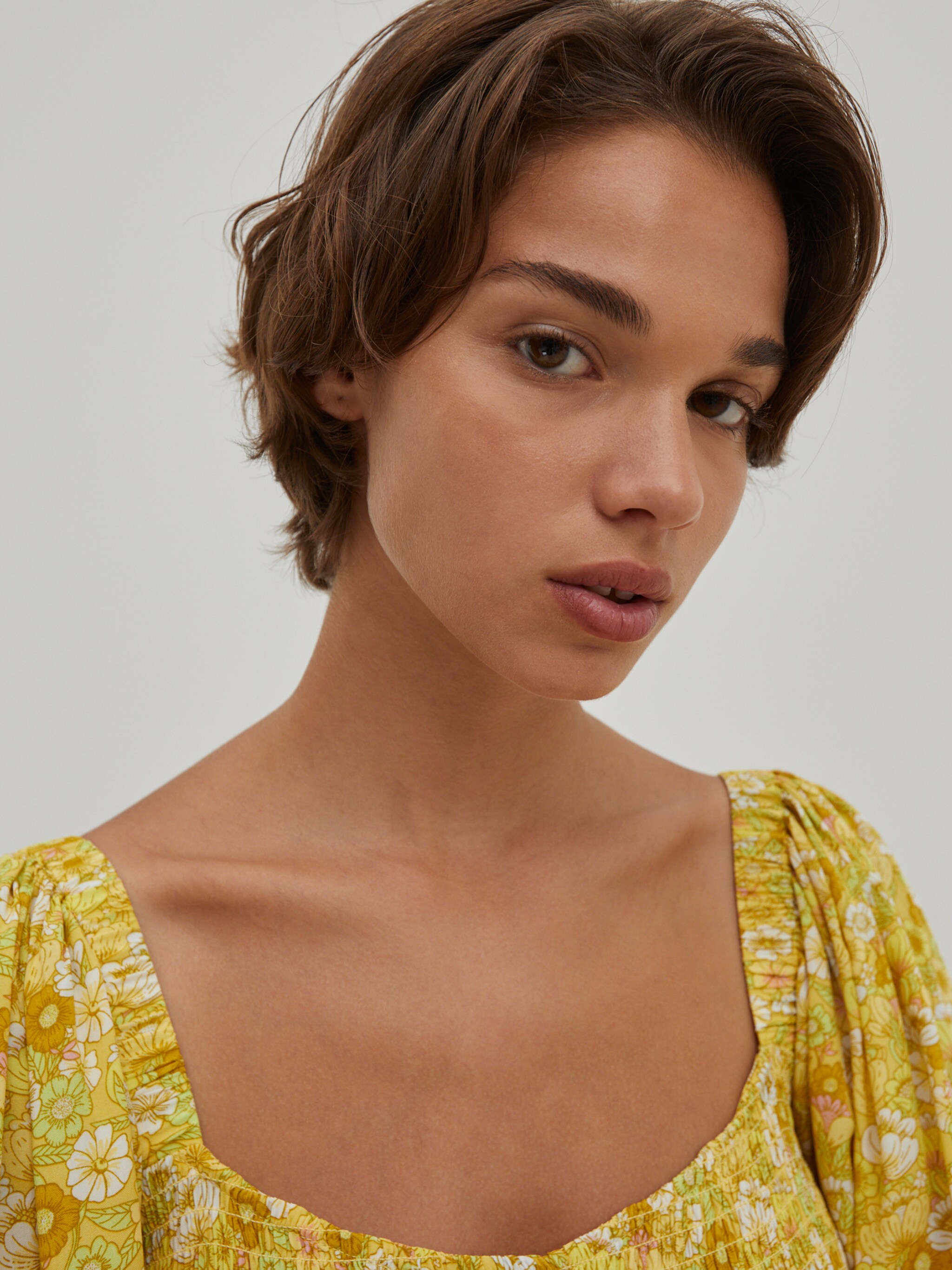 EDITED Produits Robe 'Maleah' moutarde