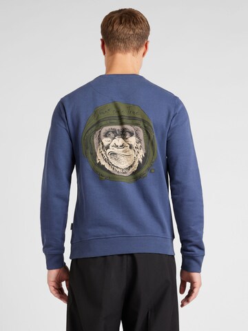 BLEND Sweatshirt in Blauw: voorkant