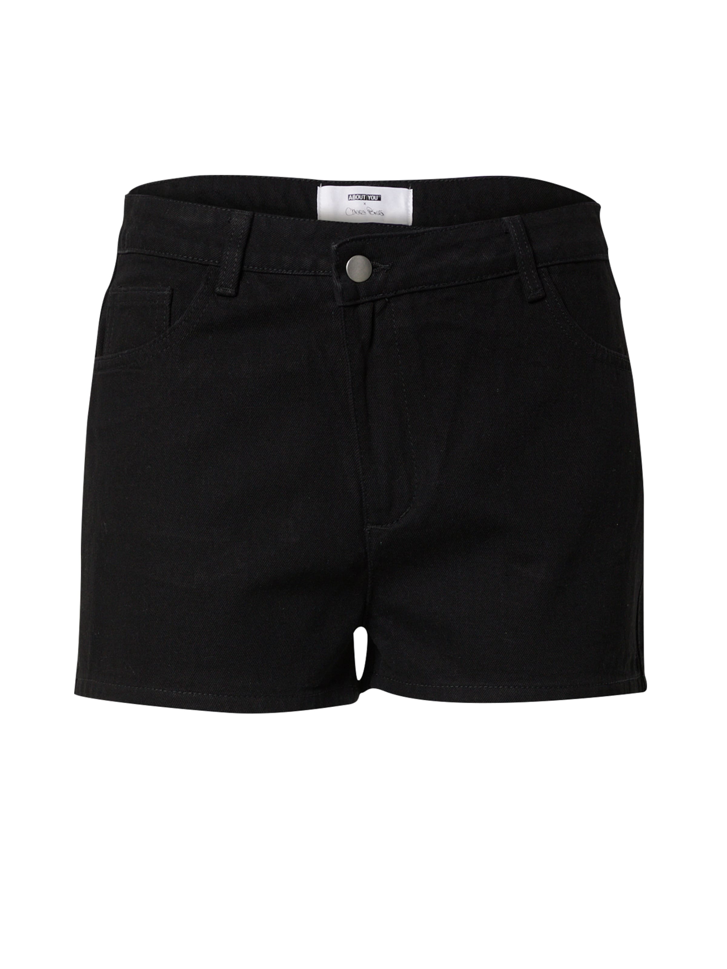 ABOUT YOU x Chiara Biasi Trousers 'Dion' in Black, Item view