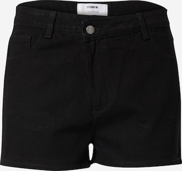 ABOUT YOU x Chiara Biasi Regular Pants 'Dion' in Black: front