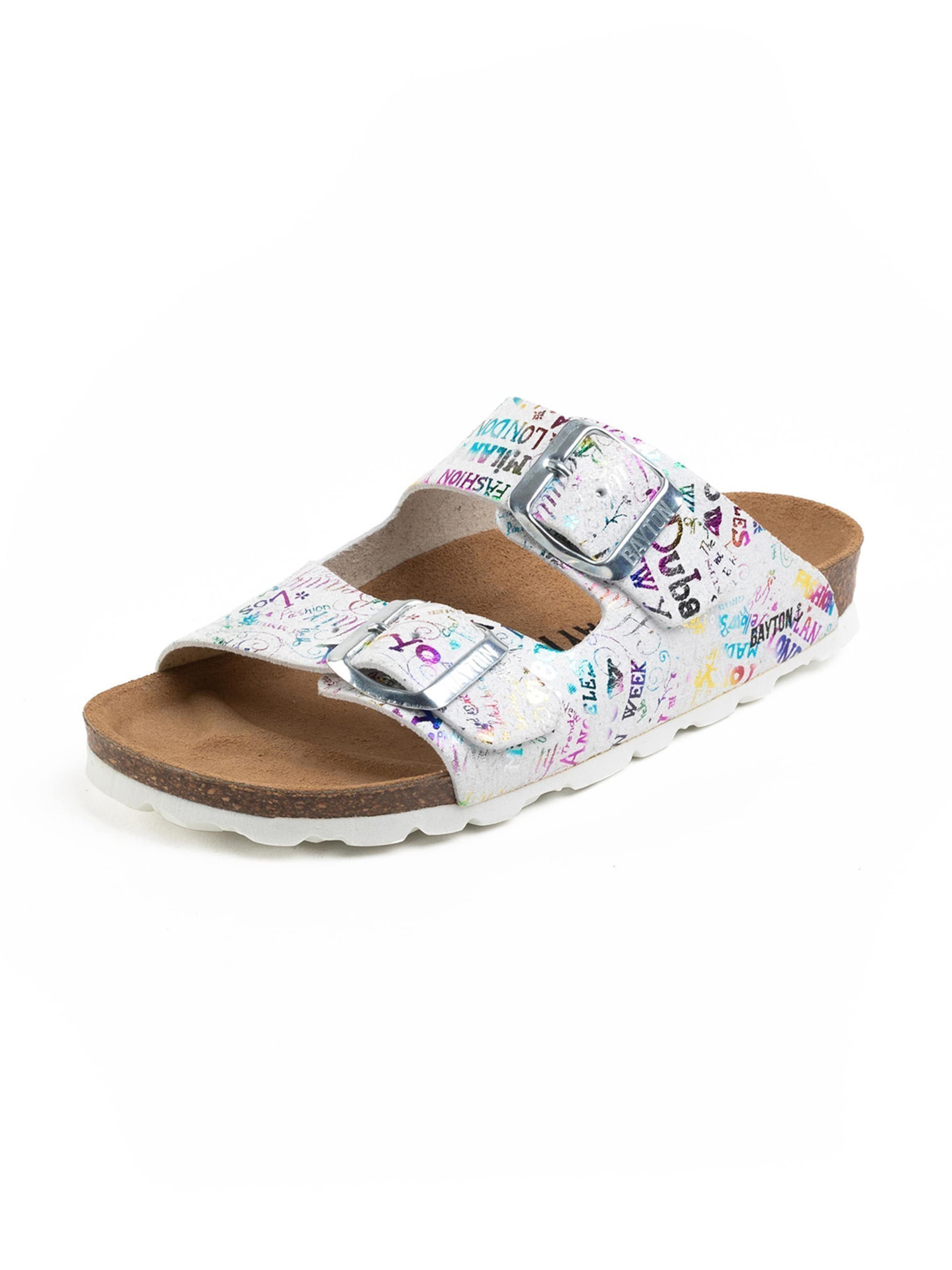 BaytonSandale 'Atlas' - bijela boja: prednji dio