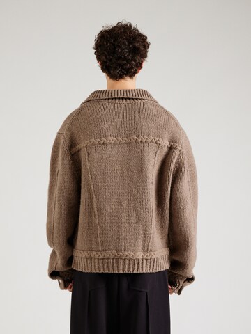 MOUTY Knit Cardigan 'MIKY' in Beige