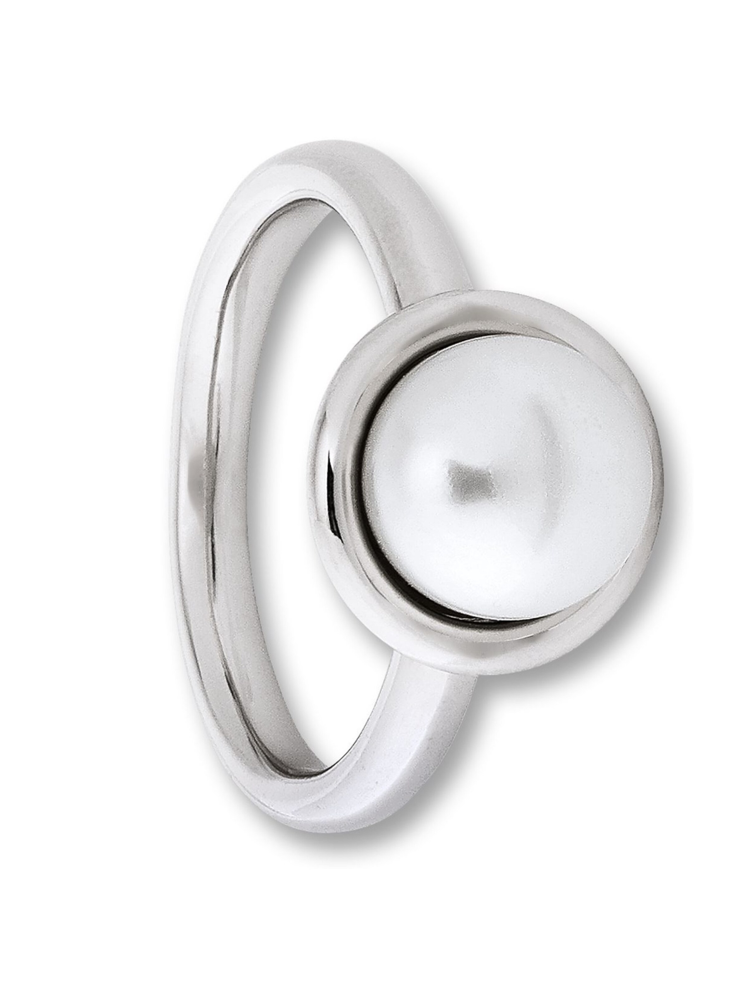 ONE ELEMENT Ring in Silber: Vorderseite