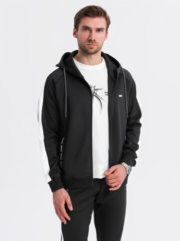 Ombre Sweat suit in Black