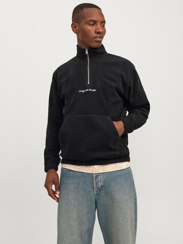 Pull-over 'JORVesterbro' JACK & JONES en noir : devant