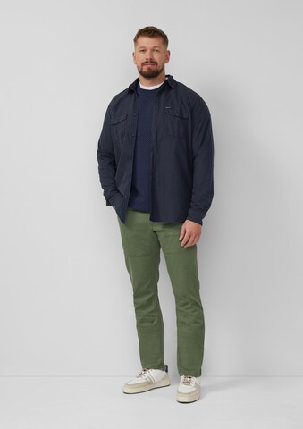 Regular Pantalon 'York' s.Oliver en vert