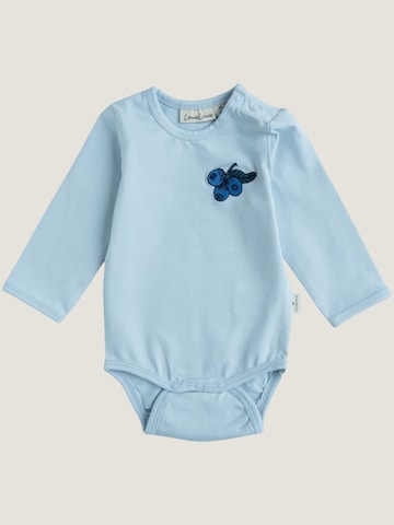 LouieLouie Sparkdräkt/body 'Louie Blueberry embroidery' i blå: framsida