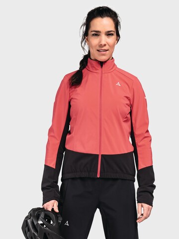Schöffel Outdoor jacket 'Hybrid Jkt Grimaldo' in Pink: front