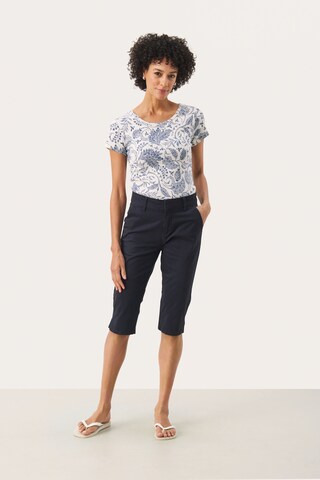 Part Two Regular Chino 'Renata' in Blauw