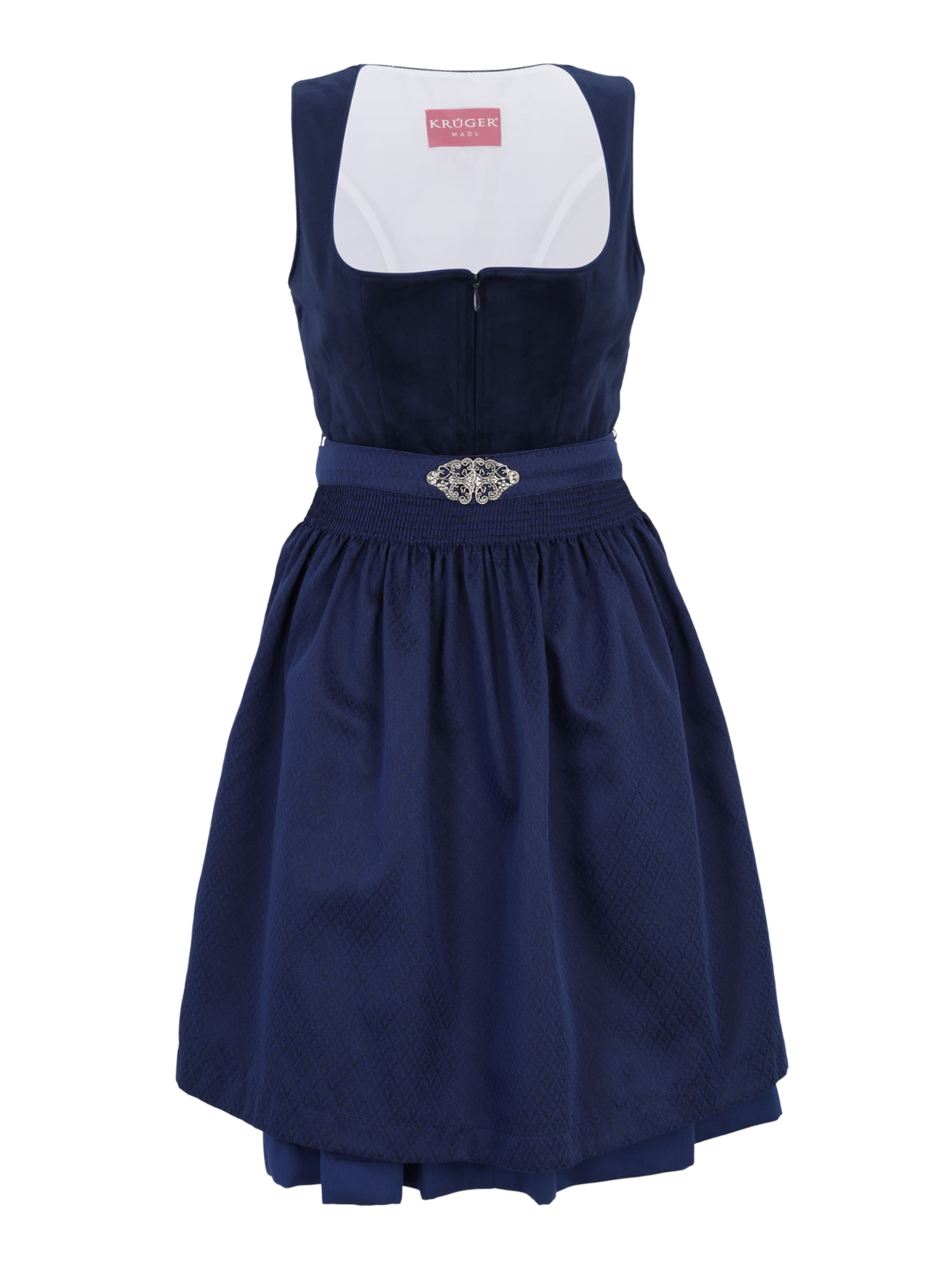 Krüger Madl Dirndl in Blue: front