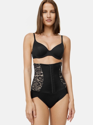MAIDENFORM Bodice ' Firm Foundations ' in Black: front