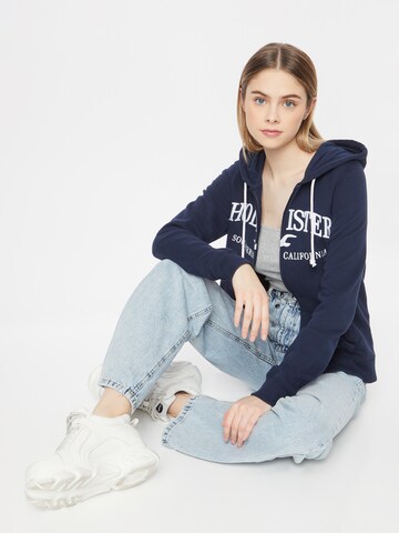 HOLLISTER Sweatjacke in Blau