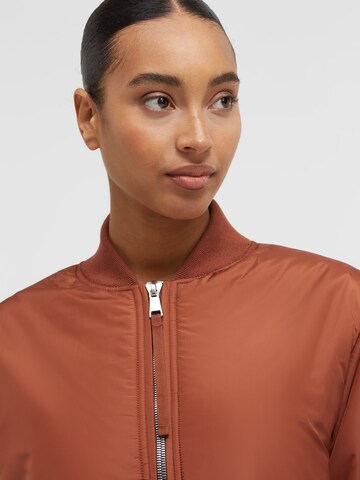 SENSES.THE LABEL Between-Seasons Coat in Brown