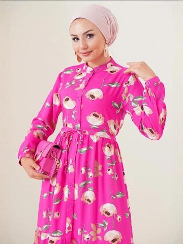 Bigdart Dress in Pink