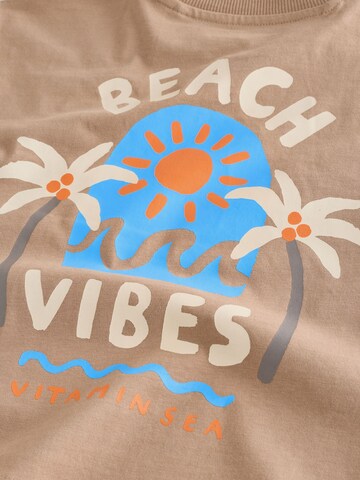 T-Shirt Next en marron