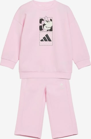 Survêtement 'Disney Minnie Maus' ADIDAS SPORTSWEAR en rose : devant