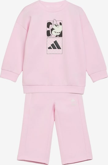 ADIDAS SPORTSWEAR Trainingsanzug 'Disney Minnie Maus' in 62 in rosa / schwarz / offwhite, Produktansicht