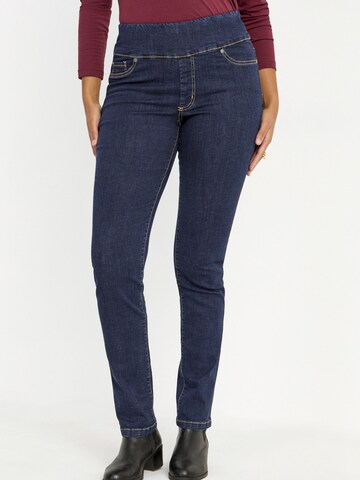 Cellbes of Sweden Skinny Jeggings in Blue: front
