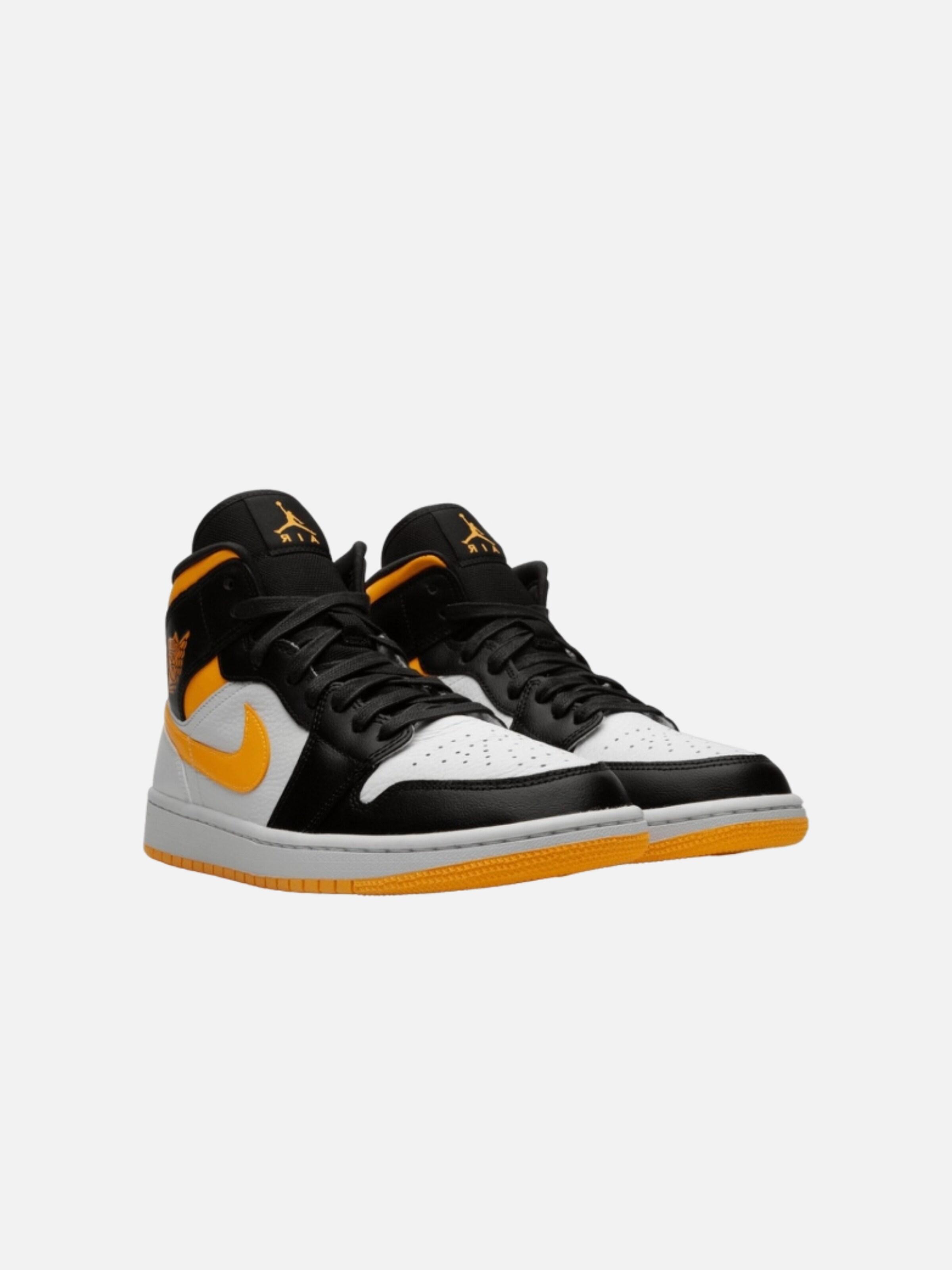 Baskets hautes 'Air 1 Mid Laser' Jordan en orange