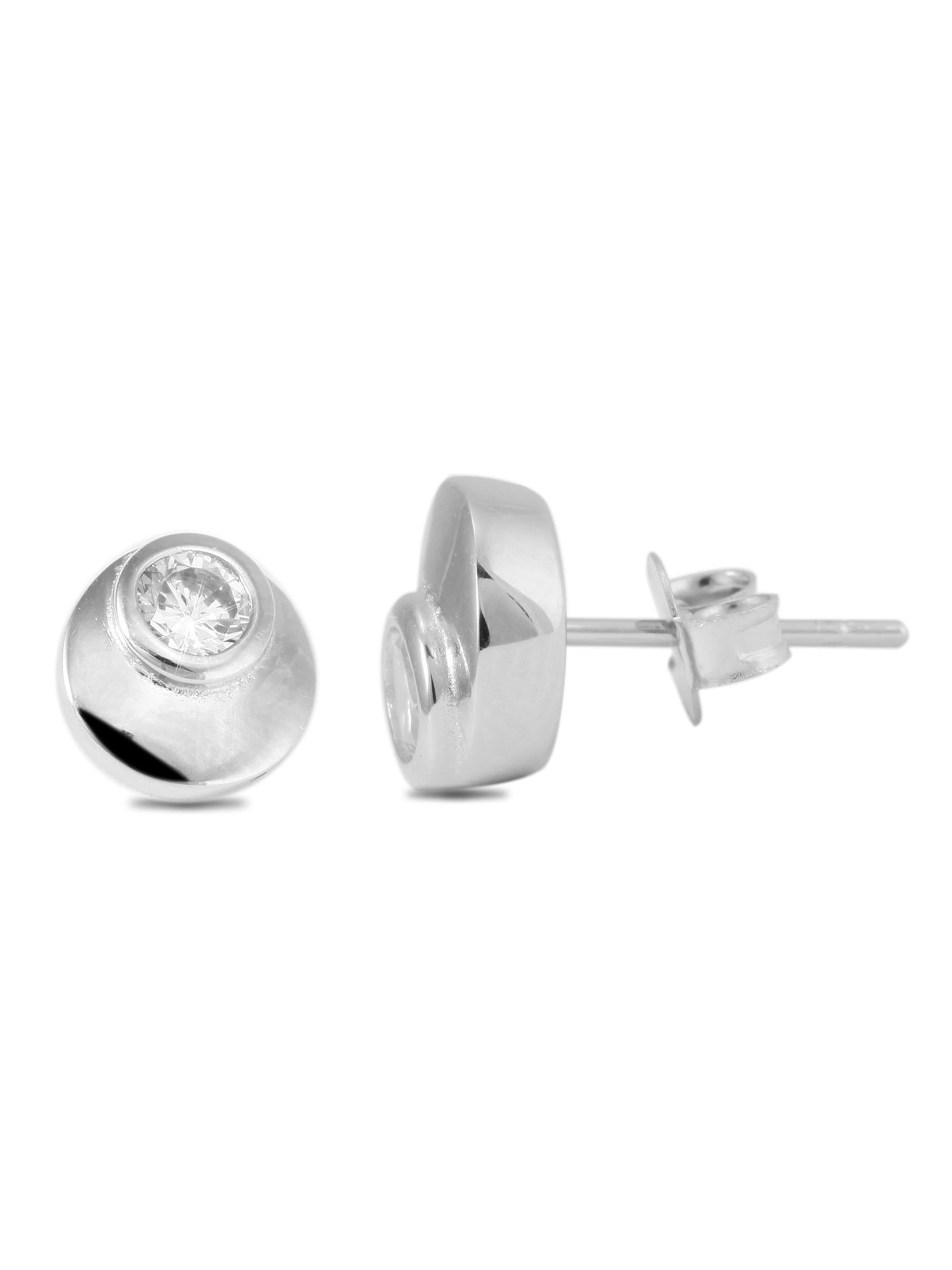 Akzent Earrings 'Kaya, 925 Sterlingsilber, langlebig' in Silver