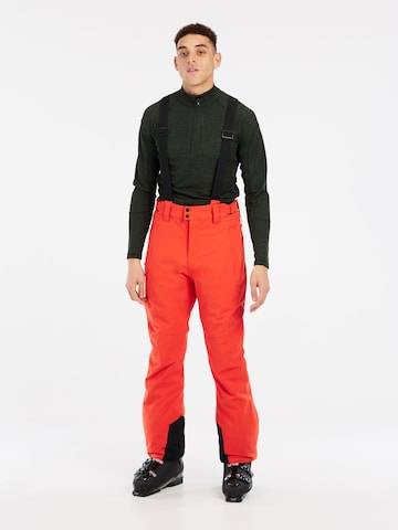 PROTEST Regular Workout Pants 'PRTROWENS' in Orange