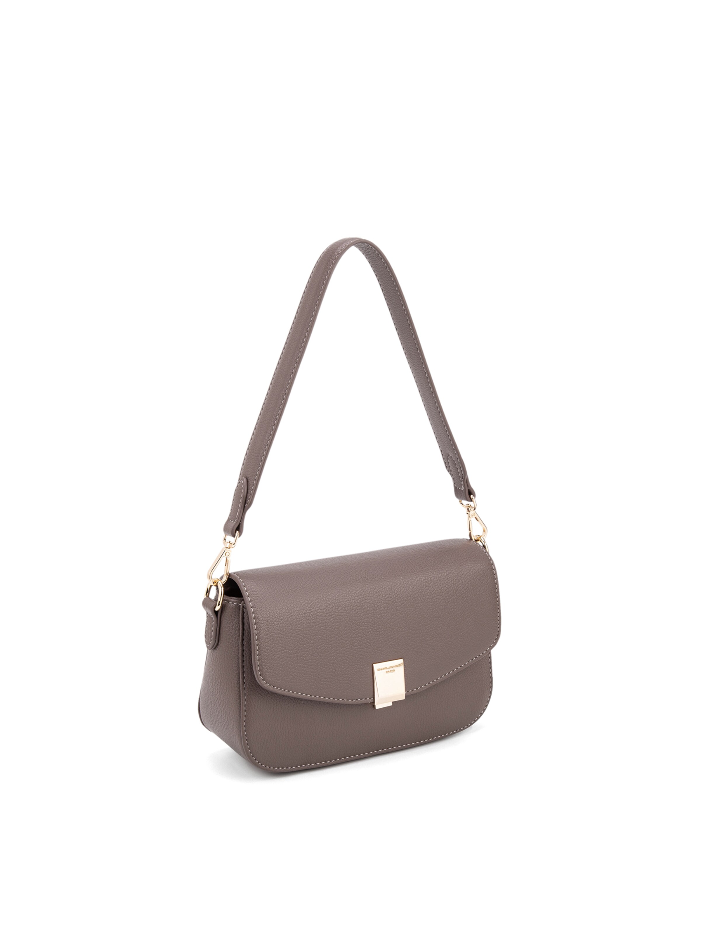 Borsa a spalla 'Borsa a spalla Celestia Elite pelle vegana PU - Chiusura zip' di David Jones in marrone