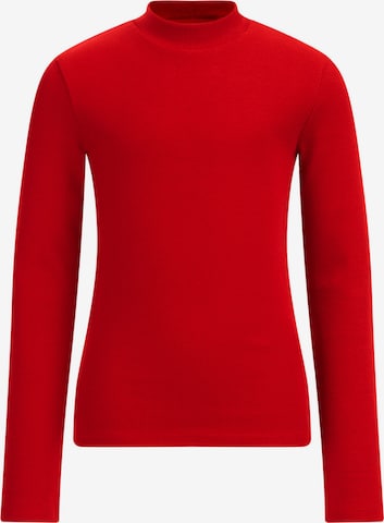 WE Fashion Shirt in Rood: voorkant