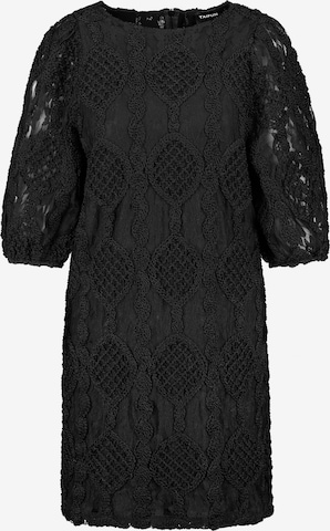 Robe TAIFUN en noir : devant