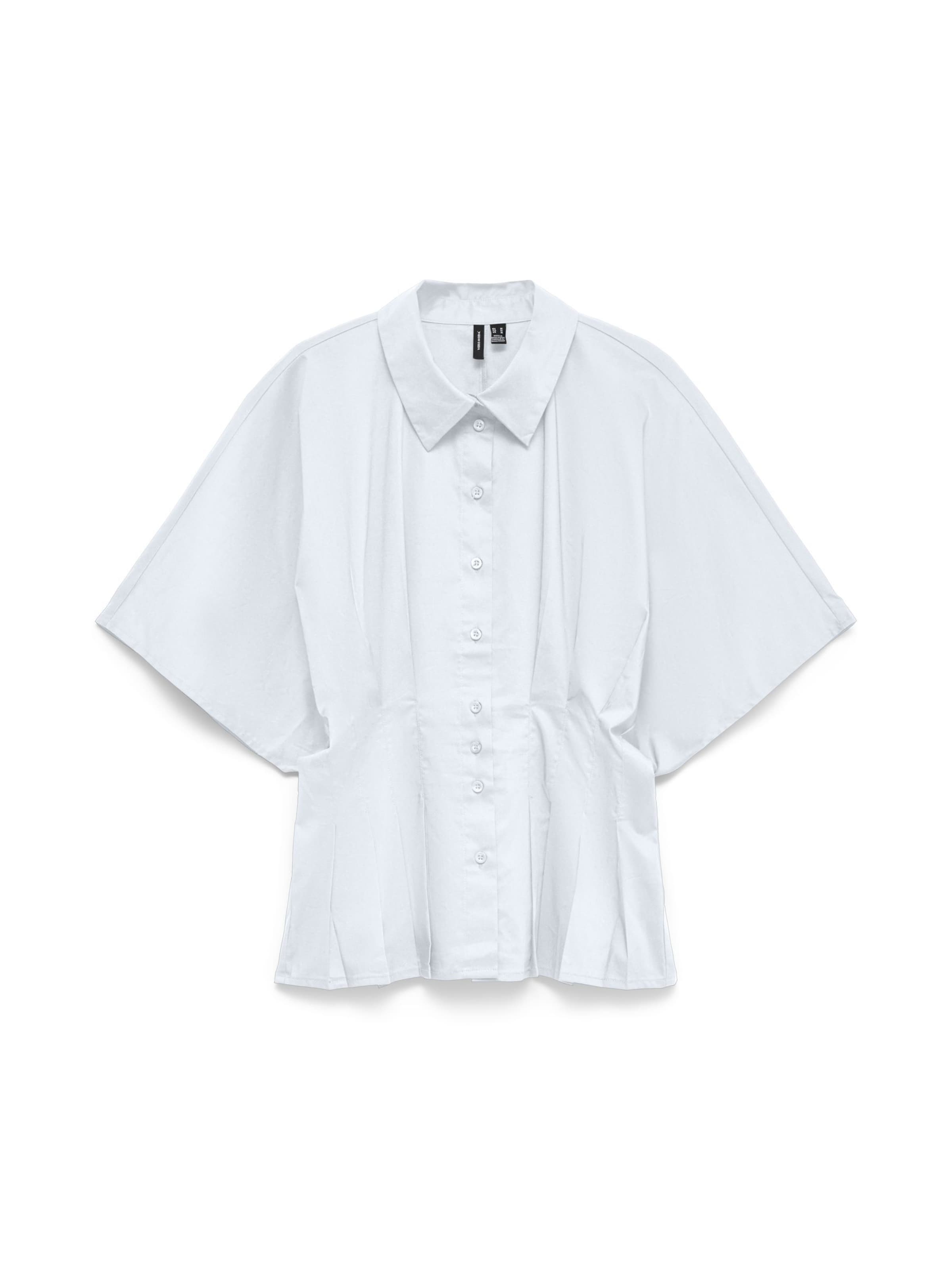 VERO MODA Bluse 'VMEmilie' i hvid: forside
