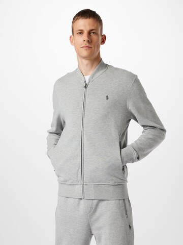 Polo Ralph Lauren Sweat jacket in Grey: front