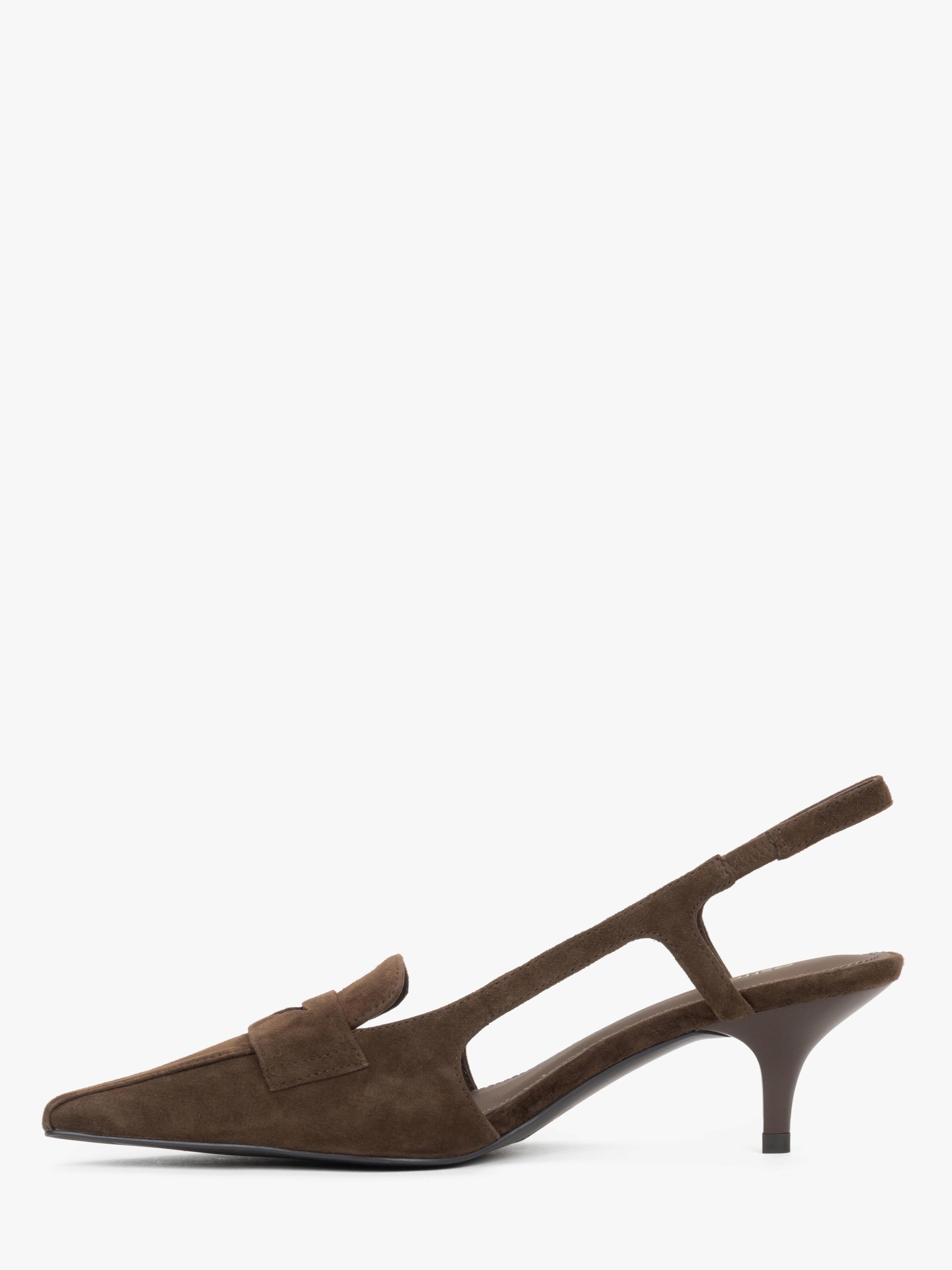 Estro Slingback pumps i brun